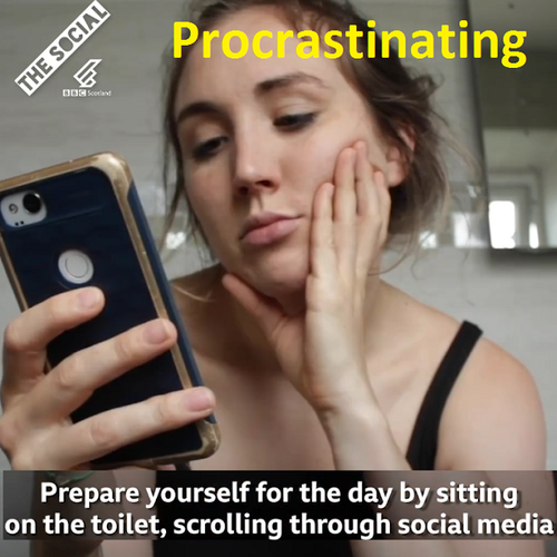 A day in the life of a procrastinator